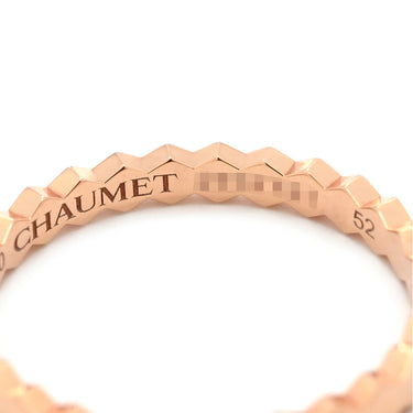 ショーメ CHAUMET ビー ドゥ ショーメ ハニカム 081931-052 ピンクゴールド K18PG #52(JP12) リング 指輪 Bee My Love 11.5号