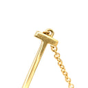 ティファニー Tiffany & Co Tスマイル イエローゴールド K18YG ブレスレット 750 18K YG