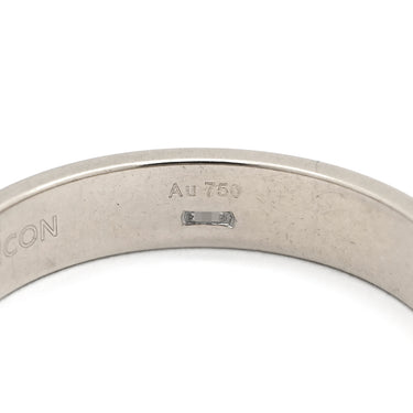 グッチ GUCCI アイコン ホワイトゴールド K18WG #19 リング 指輪 ICON 18K K18 WG 18号