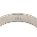 グッチ GUCCI アイコン ホワイトゴールド K18WG #19 リング 指輪 ICON 18K K18 WG 18号