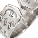 カルティエ Cartier C2リング 2000年クリスマス限定 ホワイトゴールド K18WG #50(JP10) リング 指輪 Cドゥ 2C 750WG 18K 18金 9.5号