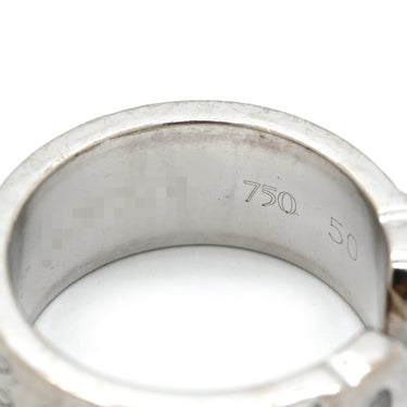 カルティエ Cartier C2リング 2000年クリスマス限定 ホワイトゴールド K18WG #50(JP10) リング 指輪 Cドゥ 2C 750WG 18K 18金 9.5号
