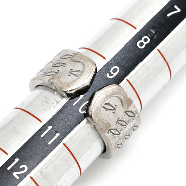 カルティエ Cartier C2リング 2000年クリスマス限定 ホワイトゴールド K18WG #50(JP10) リング 指輪 Cドゥ 2C 750WG 18K 18金 9.5号