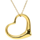 ティファニー Tiffany & Co オープンハート 36mm イエローゴールド K18YG ネックレス T＆Co. 18K 18金 750 YG エルサペレッティ ロング ラージ