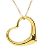 ティファニー Tiffany & Co オープンハート 36mm イエローゴールド K18YG ネックレス T＆Co. 18K 18金 750 YG エルサペレッティ ロング ラージ