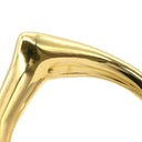 ティファニー Tiffany & Co オープンハート 36mm イエローゴールド K18YG ネックレス T＆Co. 18K 18金 750 YG エルサペレッティ ロング ラージ