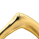 ティファニー Tiffany & Co オープンハート 27.5mm イエローゴールド K18YG ネックレス T＆Co. 18K 18金 750 YG エルサペレッティ
