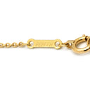 ティファニー Tiffany & Co オープンハート 27.5mm イエローゴールド K18YG ネックレス T＆Co. 18K 18金 750 YG エルサペレッティ