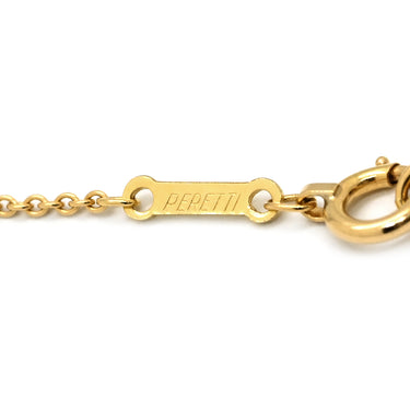 ティファニー Tiffany & Co オープンハート 27.5mm イエローゴールド K18YG ネックレス T＆Co. 18K 18金 750 YG エルサペレッティ