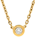 カルティエ Cartier ダムール XS B7224516 ピンクゴールド ダイヤモンド K18PG ネックレス ミニモデル 1P 一粒 750 PG
