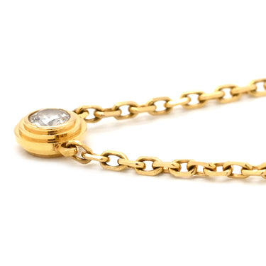 カルティエ Cartier ダムール XS B7224516 ピンクゴールド ダイヤモンド K18PG ネックレス ミニモデル 1P 一粒 750 PG