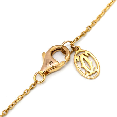 カルティエ Cartier ダムール XS B7224516 ピンクゴールド ダイヤモンド K18PG ネックレス ミニモデル 1P 一粒 750 PG