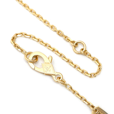 ヴァンクリーフアーペル Van Cleef & Arpels ヴィンテージ アルハンブラ ペンダント VCARA45800 ブラック×イエローゴールド K18YG オニキス ネックレス Au750 18K 黒 オニキス