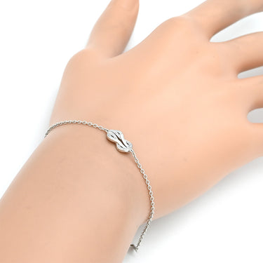 フレッド FRED シャンス アンフィニ 6B0995 ホワイトゴールド K18WG ダイヤモンド ブレスレット Au750 18K 18金 ダイヤモンド ミディアムモデル