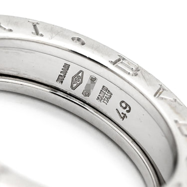 ブルガリ BVLGARI ビーゼロワン B-zero1 リング XS 336003 ホワイトゴールド K18WG #49(JP9) リング 指輪 750 18金 WG 1バンドリング 9号