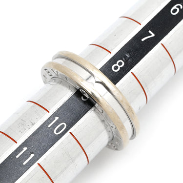 ブルガリ BVLGARI ビーゼロワン B-zero1 リング XS 336003 ホワイトゴールド K18WG #49(JP9) リング 指輪 750 18金 WG 1バンドリング 9号