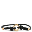 ダミアーニ DAMIANI ディ サイド Ｄ SIDE 10P ダイヤ ピンクゴールドXブラック K18PG ダイヤモンド コットン ブレスレット 18K 750 PG 黒 ブラッドピットデザイン