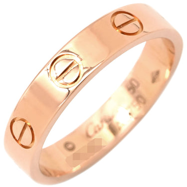 カルティエ Cartier ミニラブリング B4085200 ピンクゴールド K18PG #50(JP10) リング 指輪 スモールモデル LOVE Ring 18K 750PG 10号