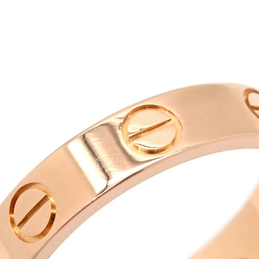 カルティエ Cartier ミニラブリング B4085200 ピンクゴールド K18PG #50(JP10) リング 指輪 スモールモデル LOVE Ring 18K 750PG 10号