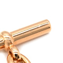 エルメス HERMES シェーヌダンクル TPM ローズゴールド K18PG ブレスレット ピンクゴールド 26コマ 18K 750 PG