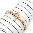 エルメス HERMES シェーヌダンクル TPM ローズゴールド K18PG ブレスレット ピンクゴールド 26コマ 18K 750 PG