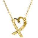 ティファニー Tiffany & Co ラビングハート イエローゴールド K18YG ネックレス 18K 750 YG T&Co. パロマピカソ