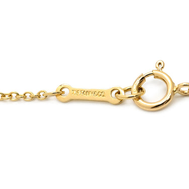 ティファニー Tiffany & Co ラビングハート イエローゴールド K18YG ネックレス 18K 750 YG T&Co. パロマピカソ