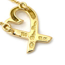 ティファニー Tiffany & Co ラビングハート イエローゴールド K18YG ネックレス 18K 750 YG T&Co. パロマピカソ