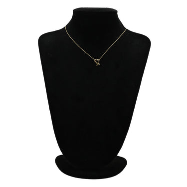 ティファニー Tiffany & Co ラビングハート イエローゴールド K18YG ネックレス 18K 750 YG T&Co. パロマピカソ