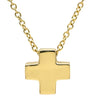 ティファニー Tiffany & Co ローマンクロス ペンダント イエローゴールド K18YG ネックレス T＆Co. 十字架 CROSS 750YG 18金