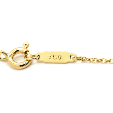 ティファニー Tiffany & Co ローマンクロス ペンダント イエローゴールド K18YG ネックレス T＆Co. 十字架 CROSS 750YG 18金