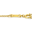 ティファニー Tiffany & Co オープンハート イエローゴールド K18YG ネックレス T＆Co. 18K 18金 750 YG エルサペレッティ