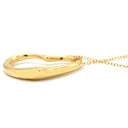 ティファニー Tiffany & Co オープンハート 36mm イエローゴールド K18YG ネックレス T＆Co. 18K 18金 750 YG エルサペレッティ ロング ラージ