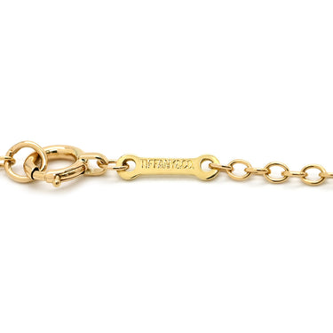 ティファニー Tiffany & Co オープンハート 36mm イエローゴールド K18YG ネックレス T＆Co. 18K 18金 750 YG エルサペレッティ ロング ラージ