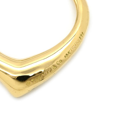 ティファニー Tiffany & Co オープンハート 36mm イエローゴールド K18YG ネックレス T＆Co. 18K 18金 750 YG エルサペレッティ ロング ラージ