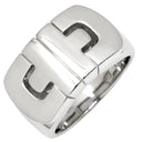 ブルガリ BVLGARI パレンテシリング ホワイトゴールド K18WG リング 指輪 Au750 18K 18金 WG 19号