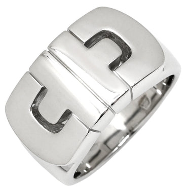 ブルガリ BVLGARI パレンテシリング ホワイトゴールド K18WG リング 指輪 Au750 18K 18金 WG 19号