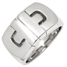 ブルガリ BVLGARI パレンテシリング ホワイトゴールド K18WG リング 指輪 Au750 18K 18金 WG 19号