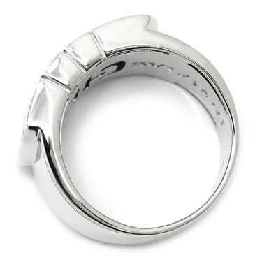 ブルガリ BVLGARI パレンテシリング ホワイトゴールド K18WG リング 指輪 Au750 18K 18金 WG 19号