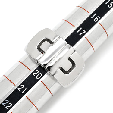 ブルガリ BVLGARI パレンテシリング ホワイトゴールド K18WG リング 指輪 Au750 18K 18金 WG 19号