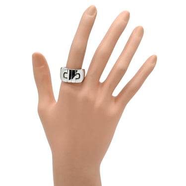 ブルガリ BVLGARI パレンテシリング ホワイトゴールド K18WG リング 指輪 Au750 18K 18金 WG 19号