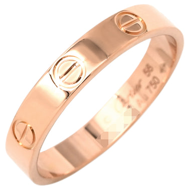カルティエ Cartier ミニラブリング B4085200 ピンクゴールド K18PG #56(JP16) リング 指輪 スモールモデル LOVE Ring 18K 750PG 15.5号
