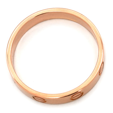 カルティエ Cartier ミニラブリング B4085200 ピンクゴールド K18PG #56(JP16) リング 指輪 スモールモデル LOVE Ring 18K 750PG 15.5号
