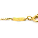 ティファニー Tiffany & Co バイザヤード シングルダイヤモンド ペンダント イエローゴールド K18YG ダイヤモンド ネックレス 18K AU750 YG 1P 1粒 エルサペレッティ