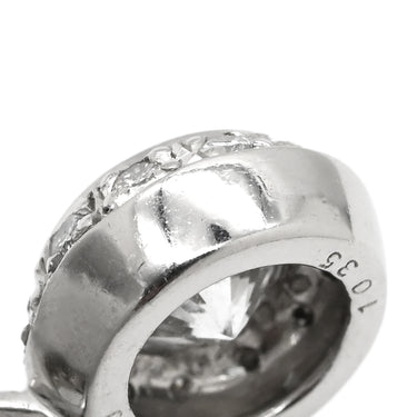 ノンブランド NON BRAND ダイヤモンド 1.035ct プラチナシルバー Pt900 ダイヤモンド ペンダントトップ 1P 1粒 1石 大粒 メレ ネックレストップ Pt900 プラチナ