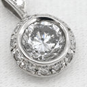 ノンブランド NON BRAND ダイヤモンド 1.035ct プラチナシルバー Pt900 ダイヤモンド ペンダントトップ 1P 1粒 1石 大粒 メレ ネックレストップ Pt900 プラチナ