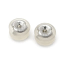 ノンブランド NON BRAND ソリティア ダイヤモンド プラチナシルバー Pt900 ダイヤモンド ピアス Pt900 プラチナ 1P 1石 1粒 6本爪 両耳用 スタッド