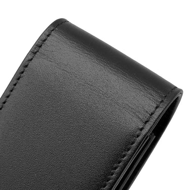 モンブラン Montblanc マイスターシュテュック 2本用 ペンポーチ ブラック レザー ペンケース ゴールド金具 ホワイトスター ペン入れ 2本 2本差し