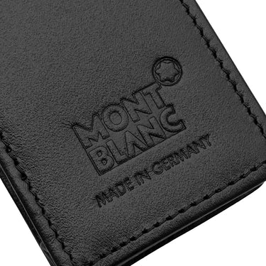 モンブラン Montblanc マイスターシュテュック 2本用 ペンポーチ ブラック レザー ペンケース ゴールド金具 ホワイトスター ペン入れ 2本 2本差し