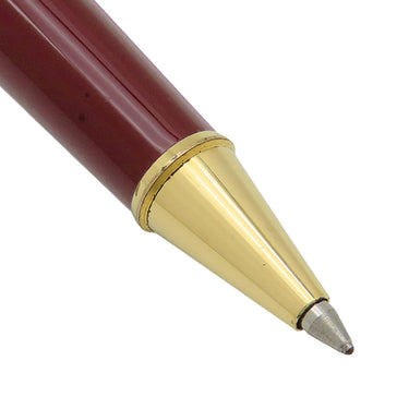 モンブラン Montblanc マイスターシュテュック クラシック ボルドー×ゴールド GP プレシャスレジン ボールペン 黒インク 筆記確認済み